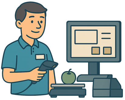 Solutions UPOS pour épicerie et commerce de détail