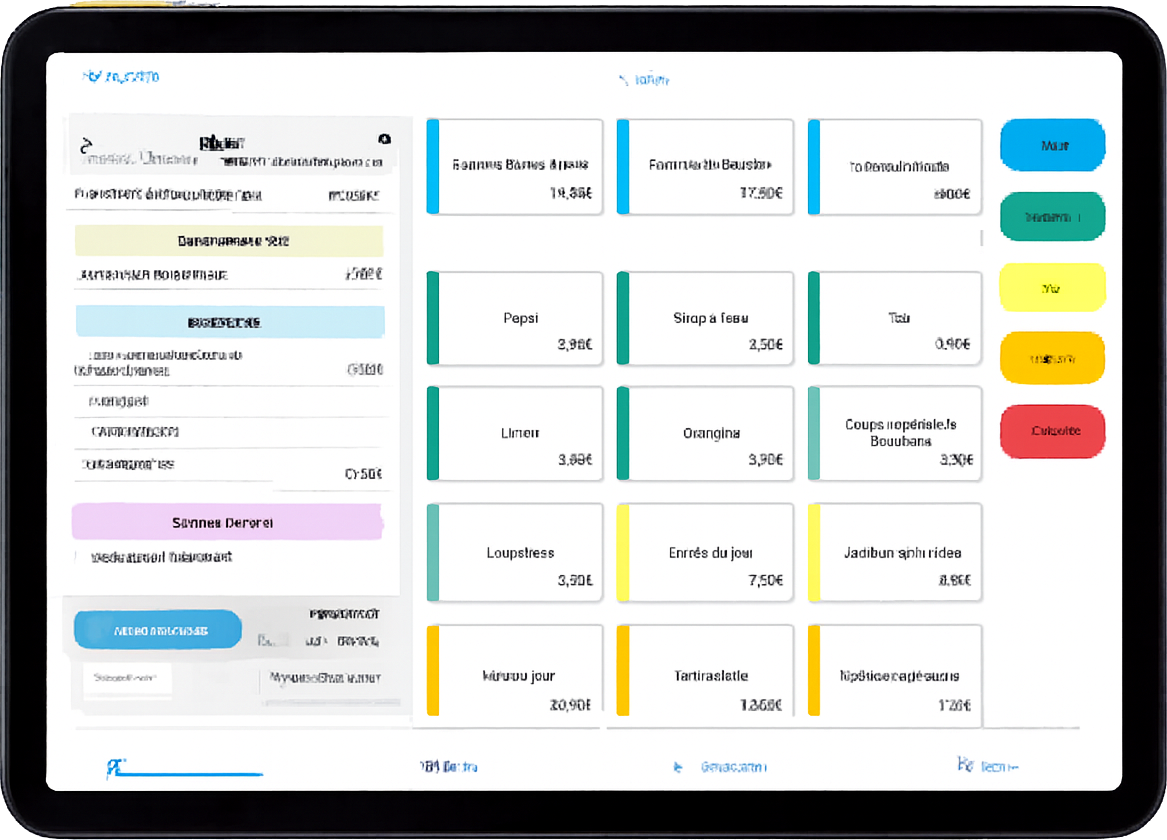 UPOS Evo - Interface de caisse Android et iOS