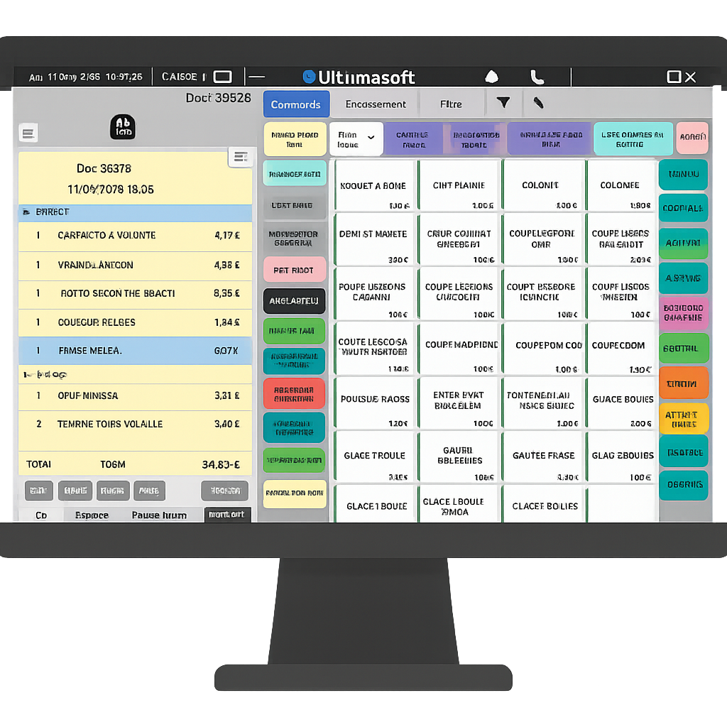 UPOS V2 - Interface de caisse
