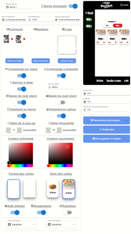 Personnalisation complète