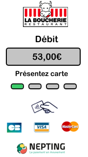 Paiement sur terminal